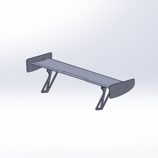 BMW M235iR Wing Reverse Engineered CAD Files