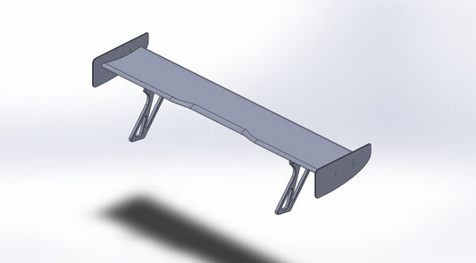 BMW M235iR Wing Reverse Engineered CAD Files